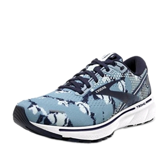 Brooks Ghost 14 Womens Running Shoe In Tourmaline/Navy/Aqua 9 - Picture 1 of 14